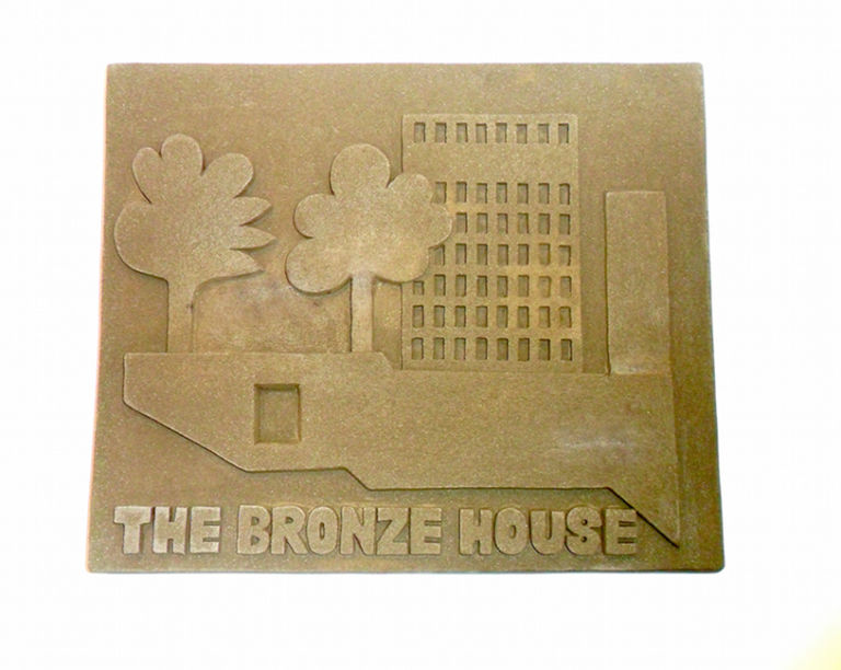 10 Plamen Dejanoff The Bronze House Relief II 2011 2012 lava cm 50x58x7 Là dove ti porta il pop. Con Plamen Dejanoff