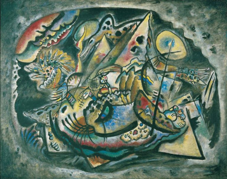 12. Kandinskij Composizione Ovale Grigio L’arte, che rivoluzione!