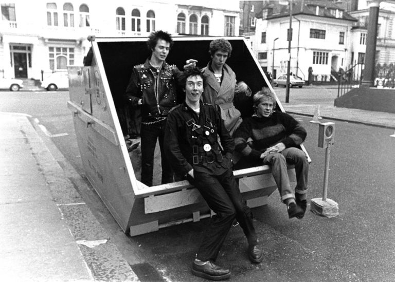 5 Janette Beckman Sex Pistols Hyde Park 1977 God save the music!