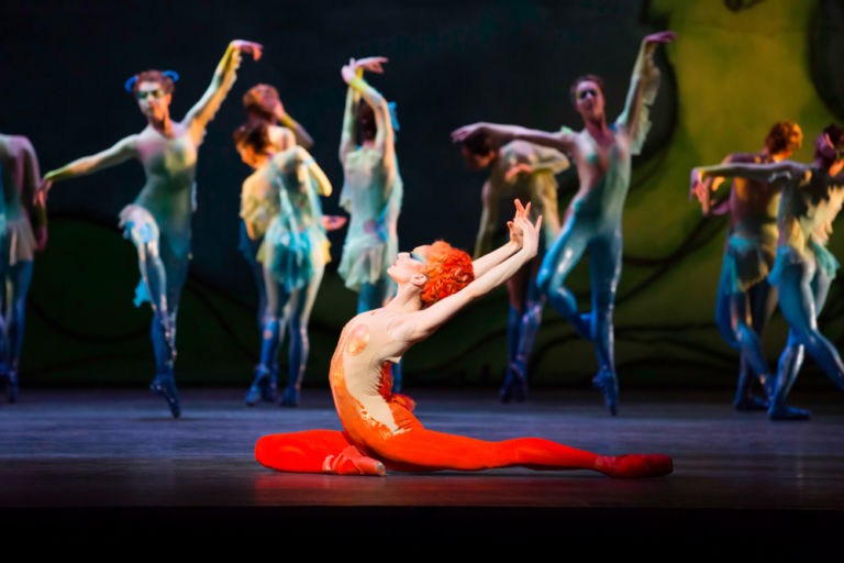 9 Marianela Nunez and The Royal Ballet in Diana and Actaeon. Photo Johan Persson courtesy of ROH. Tiziano makes you dance. A Londra