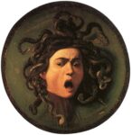 Caravaggio Medusa Murtola 1596 ca – Collezione privata Impazza il ciclone dei disegni? E Caravaggio se ne va in vacanza in Brasile. Mostre a Belo Horizonte e San Paolo, ecco le immagini