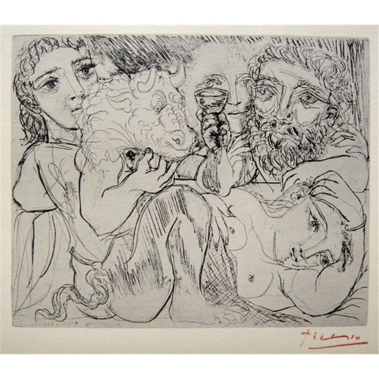 Minotaure Buveur et Femmes Bonhams apre a Londra le Olimpiadi delle aste. Sul podio c’è sempre Pablo Picasso, grande attesa per la mitica Suite Vollard