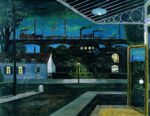 Paul Delvaux El viaducto 1963 Vacanze in Costa Brava? Per gli art-maniac c’è da vedere anche il nuovo Espai Carmen Thyssen. Sta a Girona, qui ci sono un po’ di immagini