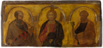 Pietro Lorenzetti Cristo tra i Santi Pietro e Paolo Pietro Lorenzetti, Orazio Borgianni, Canaletto. Sono gli italiani a fare grandi le aste londinesi dedicate agli Old Masters