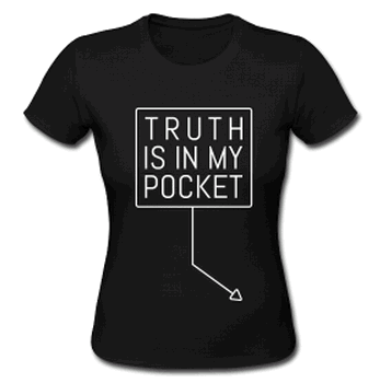 Truth Shirt by Ivan Dal Cin for T SHARE group show for I support ULTRA 2012 Quando la maglietta è d’artista. E serve anche a supportare le economie di uno spazio non profit. In questo caso l’udinese Ultra, che di t-shirt ne espone (e ne vende) una sfilza…