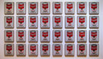 32 Campbells Soup Cans 1962 The Art of Soup. La Campbell rende omaggio a Warhol con un’edizione (abbastanza) limitata di zuppe in scatola. Colori pop e prezzi modici