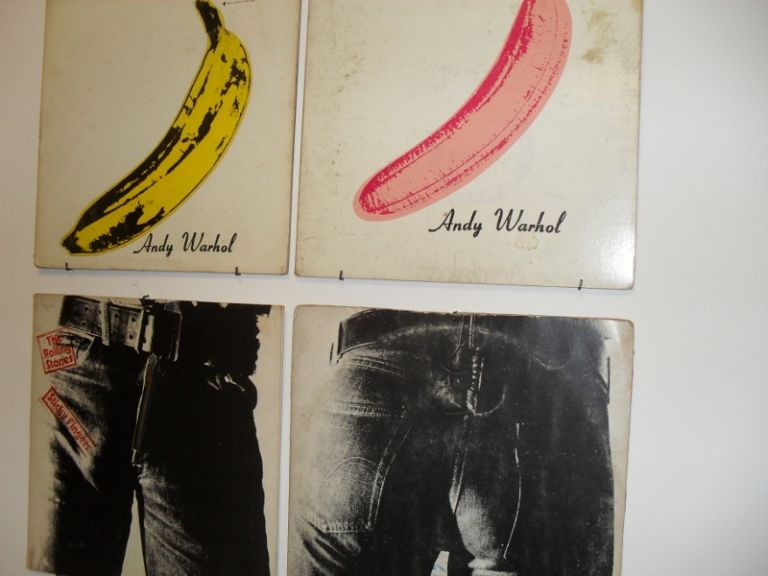 Andy Warhol A collection of records 11 Peel slow and see… Andy Warhol