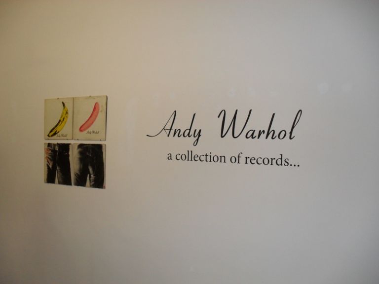 Andy Warhol A collection of records Peel slow and see… Andy Warhol