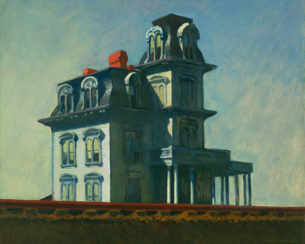 Edward Hopper, Casa vicino alla ferrovia, 1925, Courtesy Museum of Modern Art