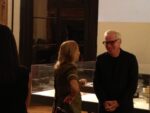 David Chipperfield e Miuccia Prada Venezia Updates: Giardini, Arsenale, Lido? No, il centro del mondo veneziano, per una sera, è Ca’ Corner della Regina. Ecco chiccera al party Prada…