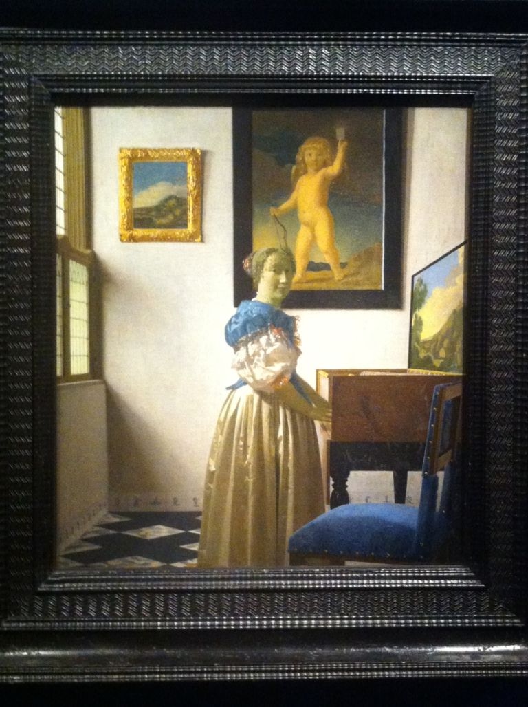 Johannes Vermeer Scuderie del Quirinale Roma 2 Una piccola grande mostra. Alle Scuderie del Quirinale bastano otto capolavori di Vermeer per fare la più grande esposizione mai realizzata in Italia. Ecco le prime immagini e video-blitz