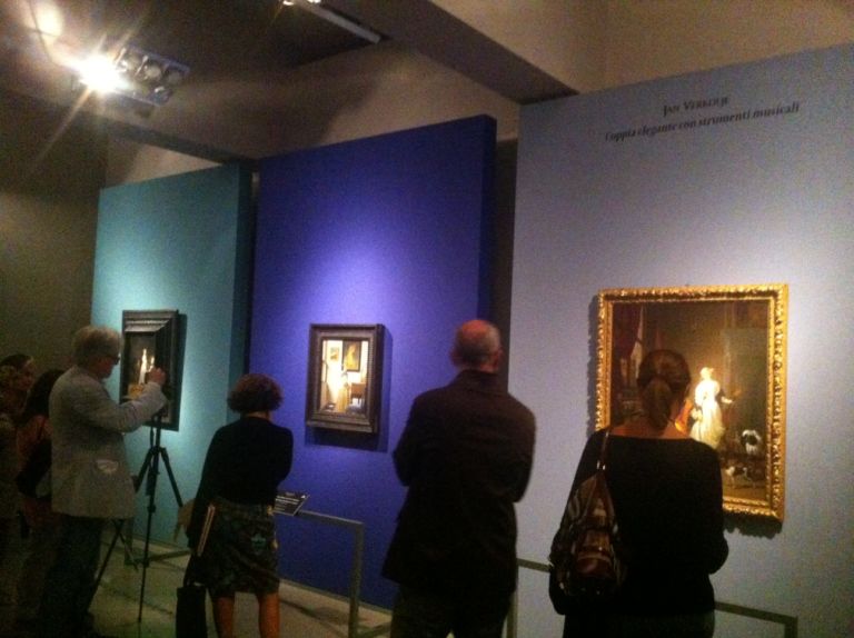 Johannes Vermeer Scuderie del Quirinale Roma 5 Una piccola grande mostra. Alle Scuderie del Quirinale bastano otto capolavori di Vermeer per fare la più grande esposizione mai realizzata in Italia. Ecco le prime immagini e video-blitz