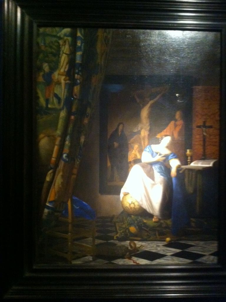 Johannes Vermeer Scuderie del Quirinale Roma 8 Una piccola grande mostra. Alle Scuderie del Quirinale bastano otto capolavori di Vermeer per fare la più grande esposizione mai realizzata in Italia. Ecco le prime immagini e video-blitz