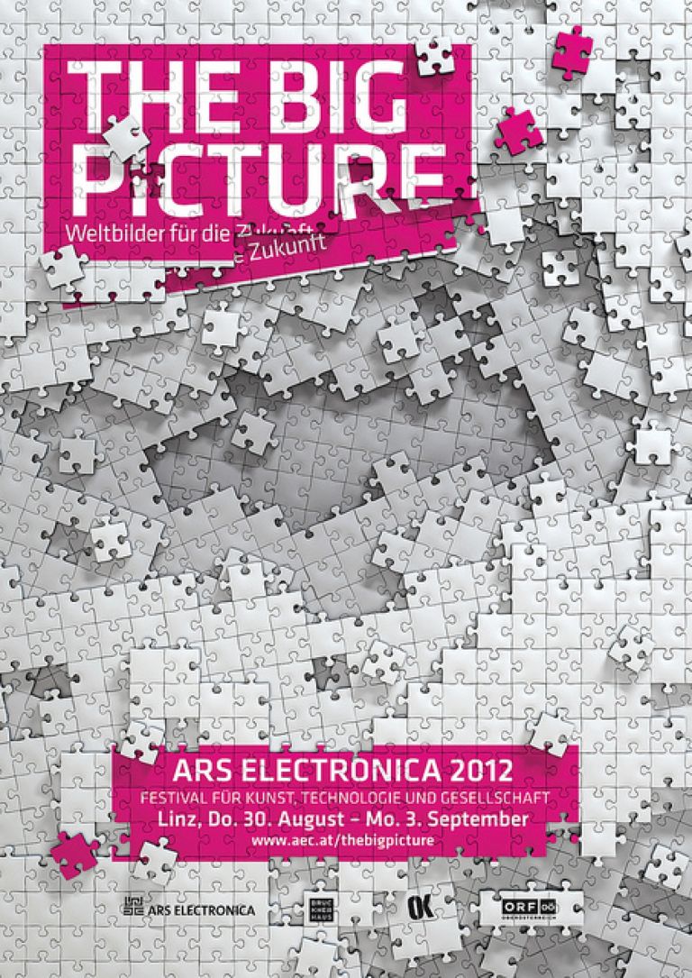 Logo Ars Electronica Festival 2012 – © Andreas Jalsovec Che ci fanno a Linz, in Austria, le menti più acute tra arte, scienza e progettazione del futuro? Semplice, è in corso l’Ars Electronica Festival…