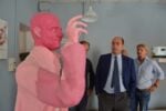 Nicola Zingaretti alla Fondazione Pastificio Cerere 9 Nicola Zingaretti scalda i muscoli per la campagna elettorale al Comune di Roma girando per studi d’artista. Ecco la foto story dell’art-tour a San Lorenzo. Da Pietro Ruffo a Marco Tirelli