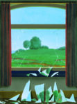 RenÇ Magritte La clef des champs L'arte vista dalla finestra. Sul lago di Lugano