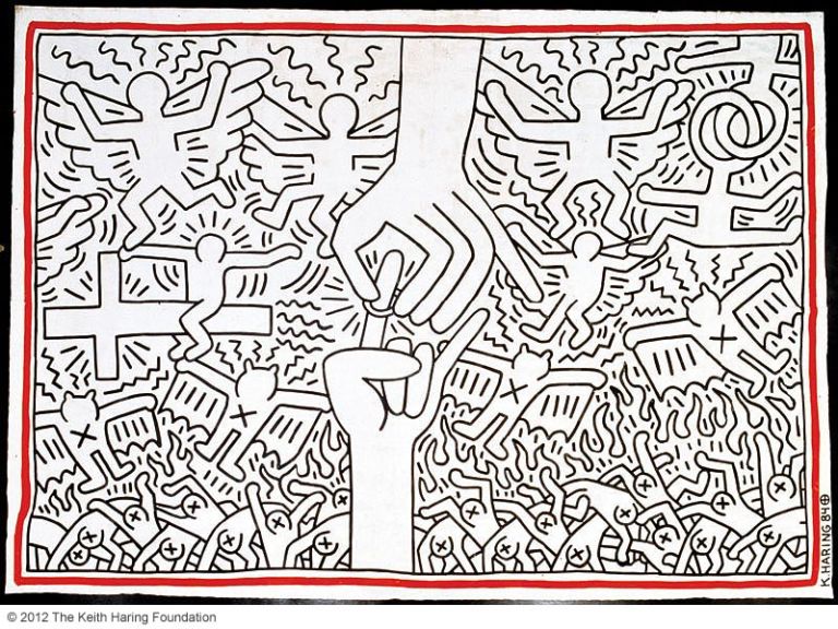 img 4 Keith Haring e il Cristianesimo