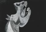 Pablo Picasso - Tête de cheval, étude pour Guernica - 1937 - Museo Nacional Centro de Arte Reina Sofía, Madrid - photo © Archivo fotográfico Museo Nacional Centro de Arte Reina Sofía, Madrid