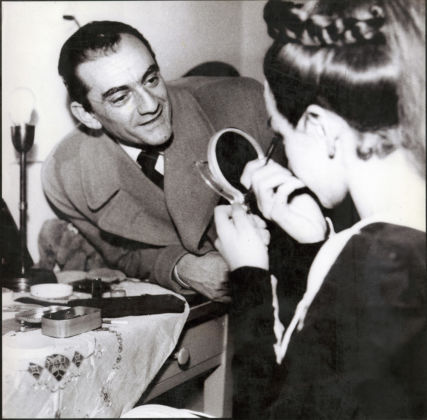 Mario Dondero, Luchino Visconti e Maria Callas, 1953