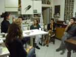 Etcetera in brainstorming nella cucina di nosadella.due a Bologna con Elisa Del Prete Lelio Aiello Anna Santomauro Chiara Tinonin 2 Bologna, Milano… Etcetera. Abbiamo seguito i collettivo argentino in residenza per due settimane per il Premio Internazionale di Arte Partecipativa: ecco le immagini