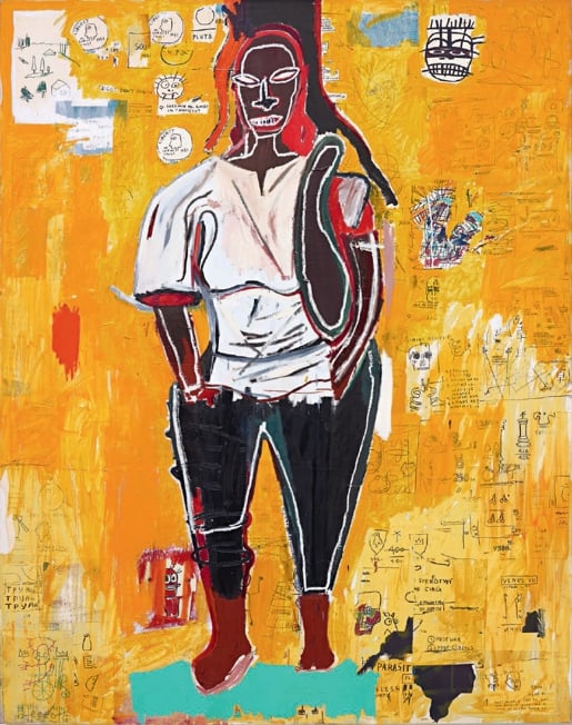 Jean Michel Basquiat Big Joy 1984 Da SAMO a Basquiat, la storia di un artista a trent’anni dalla sua scomparsa