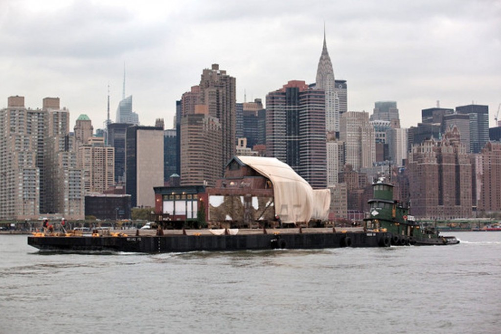 Art Digest: piove sull’arte newyorkese. Matthew Barney e la nave Mailer. Frigoriferi svizzeri, ovvero bunker militari