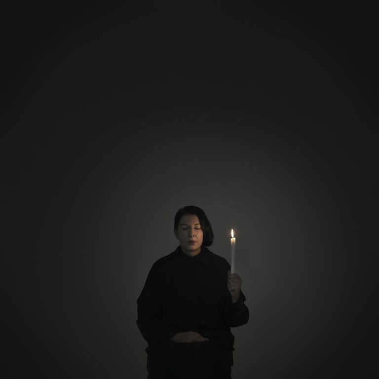 Marina Abramović – Artist Portrait with a Candle B from the series WIth Eyes Closed I See Happiness 2012 – Courtesy Marina Abramović Per chi ama la Marina! Abramović, naturalmente. Due giorni a Vienna per una full immersion catartica, un viaggio nel corpo e nell’anima dell’artista, transitando per la 50.Viennale