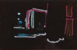 Mario Schifano Senza titolo fotografia ritoccata ad olio 1985 1995 courtesy Galleria Mazzoli 2 Schifano in Casa Testori. Invitato da Andrea Mastrovito. Nuova edizione della mostra nella villa del celebre intellettuale, su Artribune una golosa anteprima delle 700 foto inedite