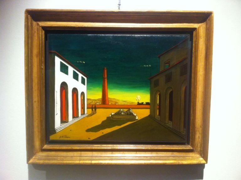 Novecento italiano. Passione e collezionismo Bassano del Grappa Museo Civico de Chirico senza data né provenienza... Un Ponte verso l’arte. Foto e video da Bassano del Grappa, che al Museo Civico mette in mostra il meglio del collezionismo italiano del Novecento