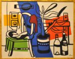 SALT Galata. Fernand Léger Une chaise un pot de fleurs 2 bouteilles 1951 L’Impero del Salt