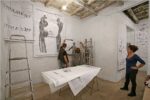 Sissi Volume Interno work in progress Fondazione VOLUME 2012 foto Federico Ridolfi 9 Come vien fuori una mostra di Sissi? Siamo andati a sbirciare il backstage alla Fondazione Volume!, a Roma: ecco le immagini…