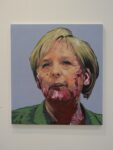 Una terribile Angela Merkel Verona Updates: tutto fa arte in fiera. Tra una politica formato Walking Dead, memorabilia rock e le esplicite risposte a un certo Piero Manzoni