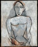01 Femme aux mains jointes Picasso a Milano. Mentre a Parigi si restaura