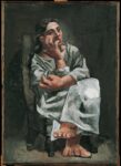 05 Femme assise Picasso a Milano. Mentre a Parigi si restaura