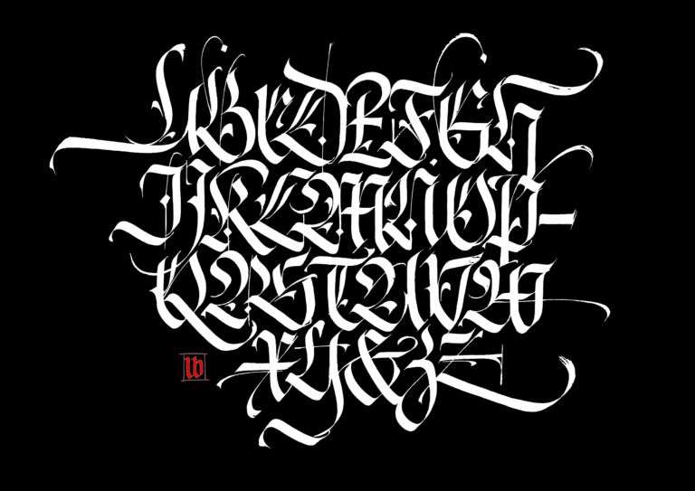 Luca Barcellona, Alfabeto fraktur