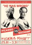 1 p d affisch p d 1 Incontro/scontro fra Picasso e Duchamp. A Stoccolma