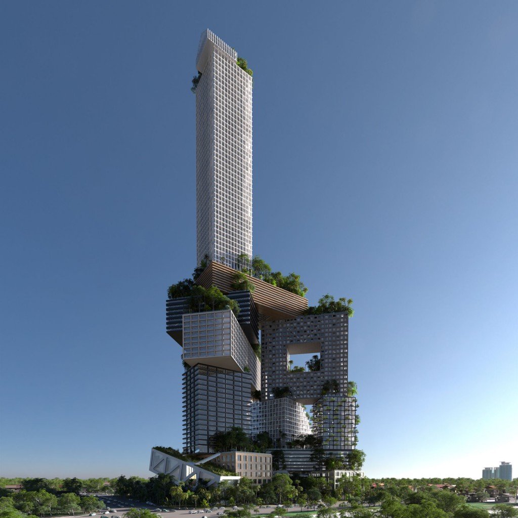 E gli MVRDV progettano una città verticale alta 400 metri. Si chiama Peruri 88 (come i piani), è un progetto sostenibile e sta a Giacarta