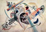 13. Wassily Kandinsky Composizione su bianco 1920 olio su tela San Pietroburgo Museo di Stato Russo © Wassily Kandinsky by SIAE 2012 Dalla Russia a Pisa. Kandinsky “in minore”