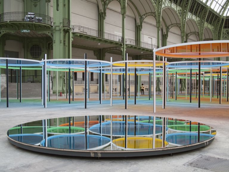 2 Daniel Buren au Grand Palais di Heinz Peter Schwerfel 2012 Lo Schermo dell’Arte. Un festival sinestetico