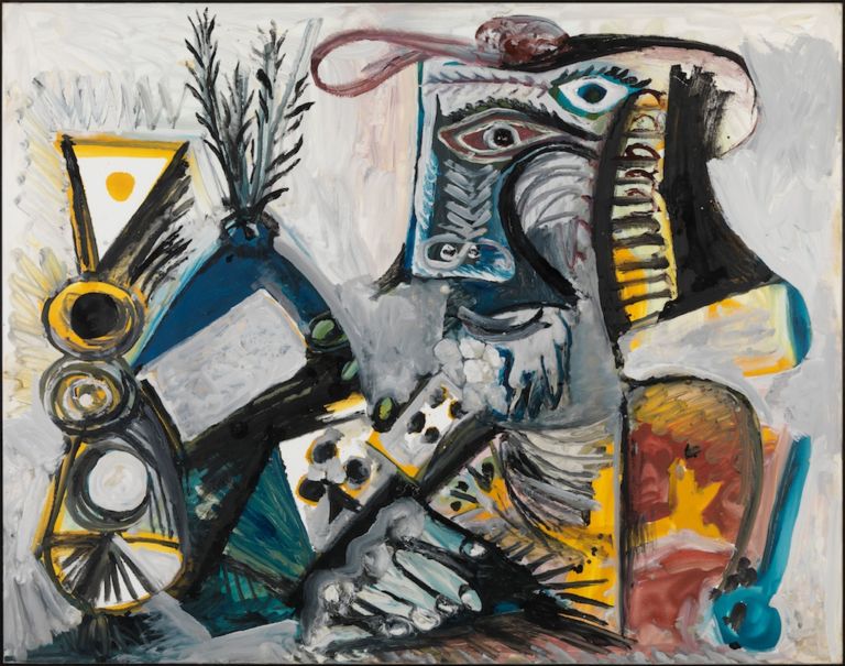 6 p d Kortspelaren Incontro/scontro fra Picasso e Duchamp. A Stoccolma