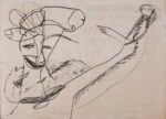 7 Martin Disler 1981 grafite e pennarello su carta inteleta cm100x140 Martin Disler e la storia riscritta