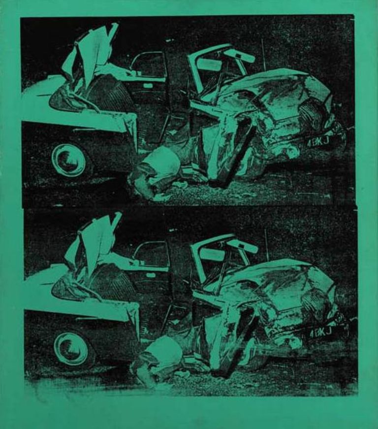 Andy Warhol Green Disaster Green Disaster Twice New York sorprende tutti, anche la crisi. Sotheby’s mette in scena la sua asta delle meraviglie: Rothko fa 75 milioni, sei artisti fanno il record, fra cui Pollock a oltre 40 milioni