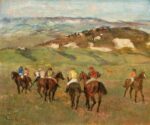 Chevaux de courses 1884 Olio su tela 449 x 549 Degas: a Basilea il suo ultimo ballo. Infinito