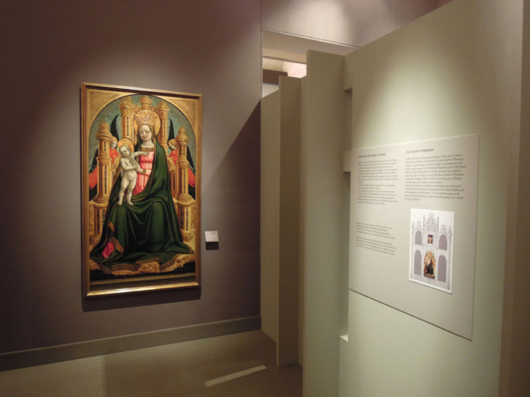 Giovanni Bellini. Dallicona alla storia veduta della mostra presso Museo Poldi Pezzoli Milano 2012 Giovanni Bellini. Dall’icona all’historia