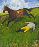 Jockey blessé 1896 98 olio su tela 1806 x 1509 Degas: a Basilea il suo ultimo ballo. Infinito