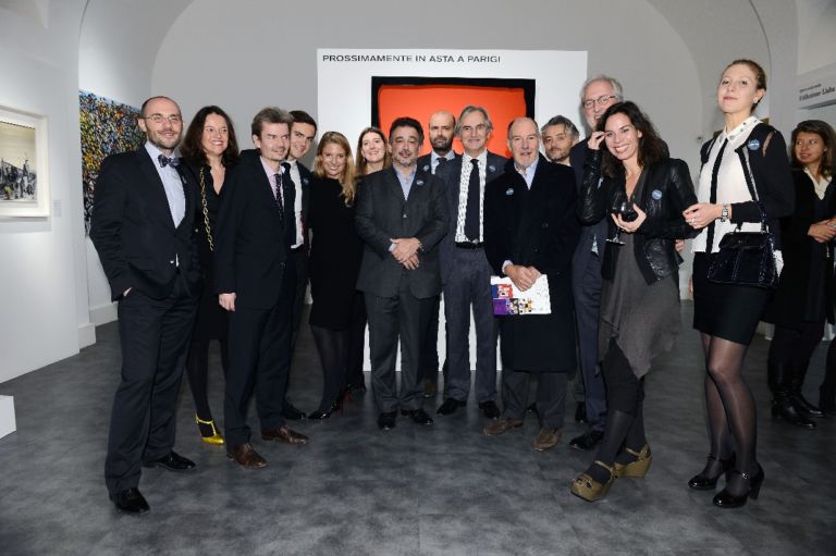 L’opening di Artcurial Milano foto Daniele Venturelli 16 L’approdo a Milano, quello vero, di Artcurial. Dopo gli uffici di rappresentanza, la casa d’aste francese inaugura la sede a Palazzo Crespi: ecco le immagini dell’opening