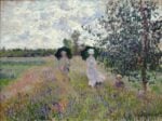 Monet Promenade près d’Argenteuil 1875 Se anche Istanbul fa mostra “alla Goldin”