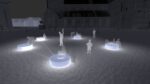 Prototypes of light spots interactive urban furniture that communicates with each other via laser 1 La “media architettura”. Alla Biennale di Aarhus