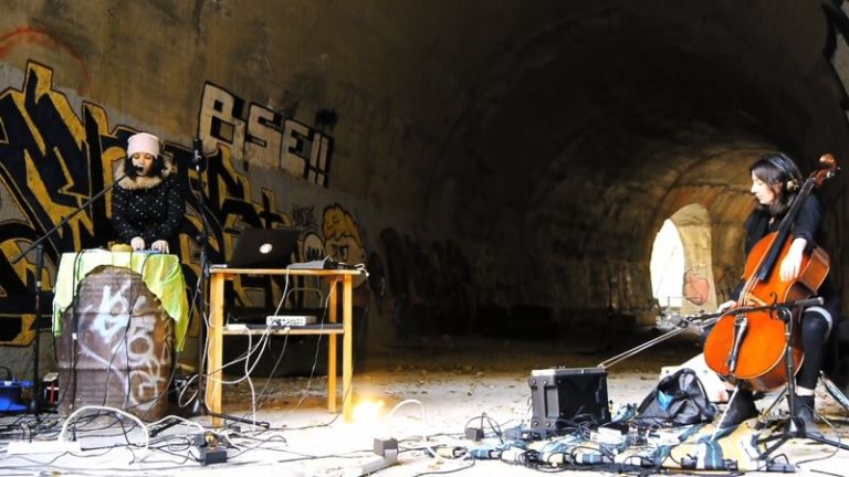 Tunnel rec session by DL Il 41esimo parallelo secondo Barbara De Dominicis e Julia Kent