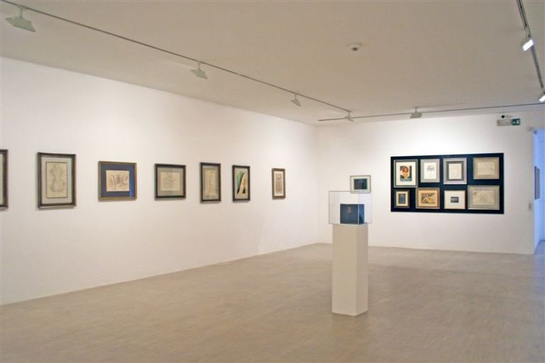 Veduta della mostra 1944 Fondazione Marconi Milano. Man Ray, l’artista e lo scrittore